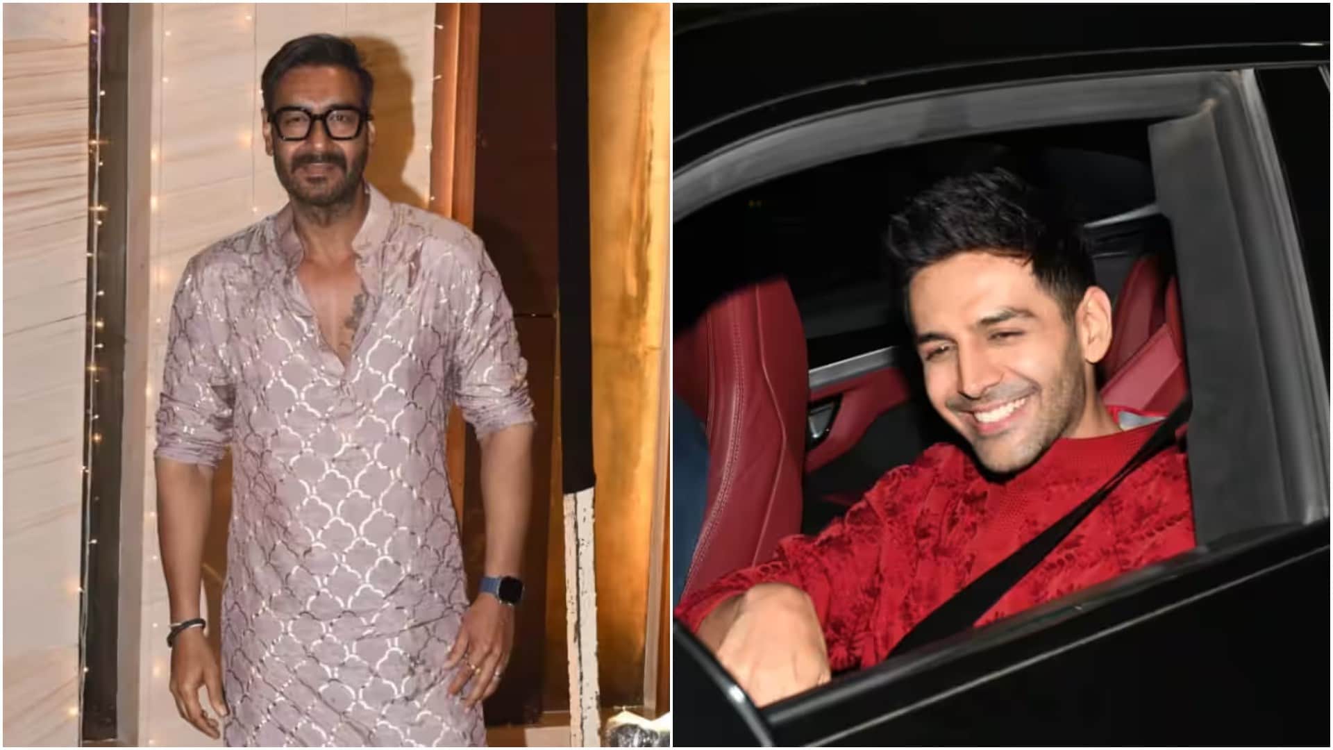 katrina kaif Janhvi Kapoor Kriti Sanon and others stars attend Kalyanaraman family Navratri Puja See Photos