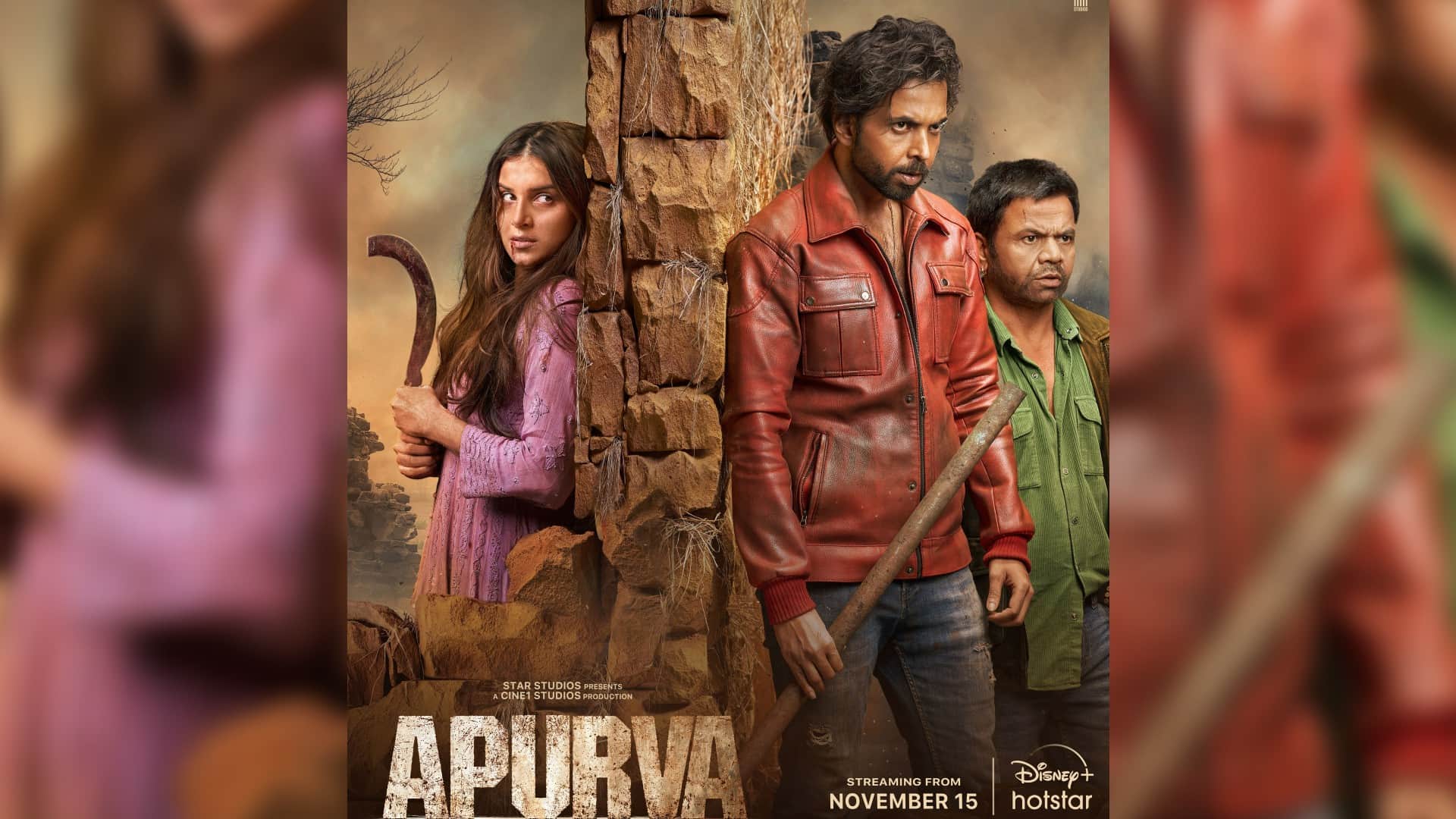 Tara sutaria first look out from apurva with release date of action thriller web series details inside
