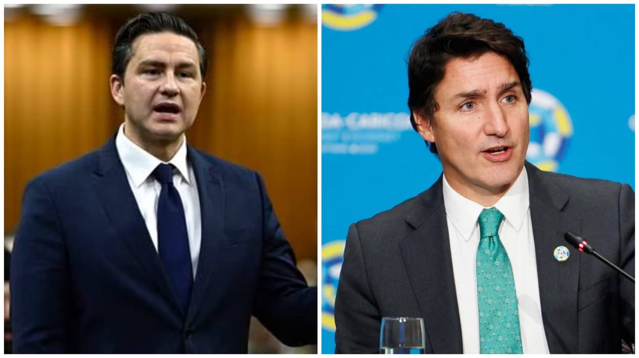 Canadian Opposition Leader Pierre Poilievre On Row With India
