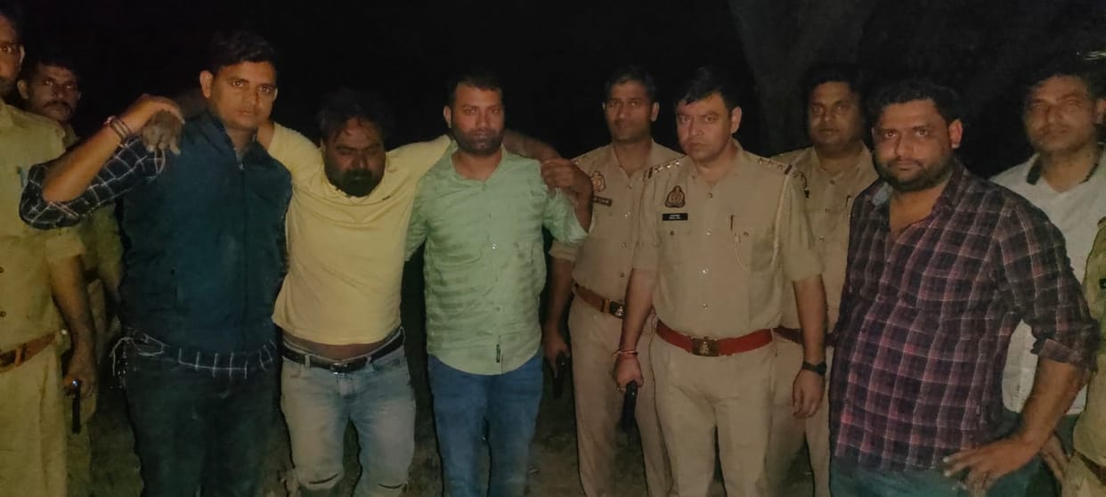 Meerut: Police encounter with miscreant who opened fire on dairy operator, pistol cartridge recovered