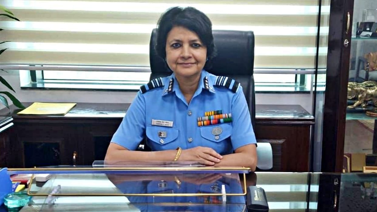 Indian Air Force Air Marshal Sadhna Saxena Nair DG hospital services