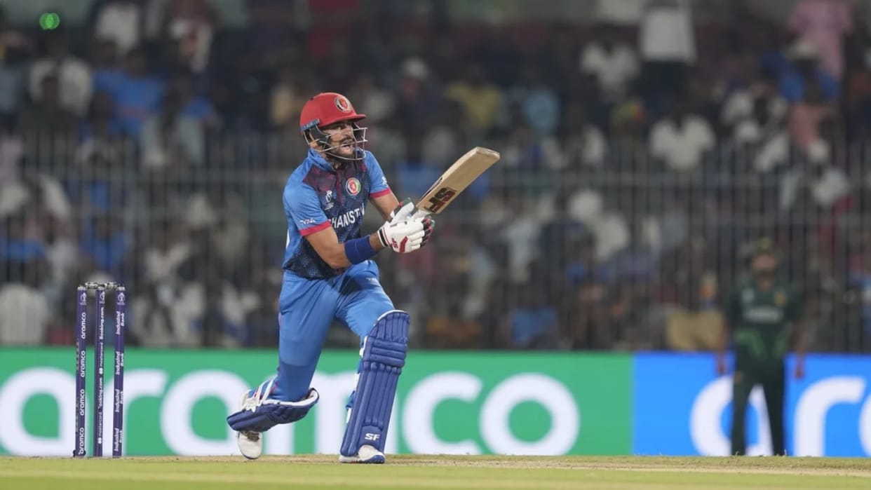 Afghanistan Opener Ibrahim Zadran dedicated his man Of the award to Afghan refugees forced to leave Pakistan