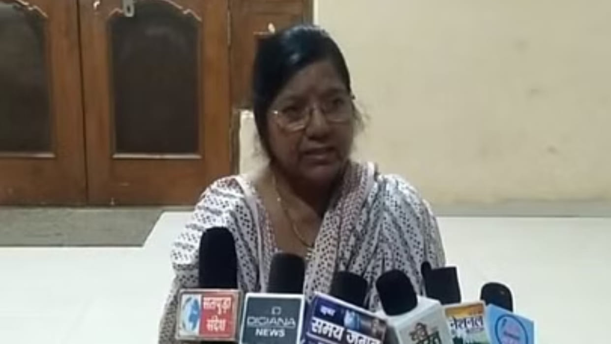 MP Election Even after the ticket cut, Ranjana Baghel bought nomination form, said -I will fight only from BJP