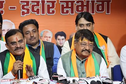 MP Election 2023: वीडी शर्मा बोले-भाजपा मनुष्यों का संगठन है, कार्यकर्ता कभी अपनी बात तेज आवाज में बोल देते है MP Election 2023: VD Sharma said – BJP is an organization of humans, workers sometimes speak loudly.