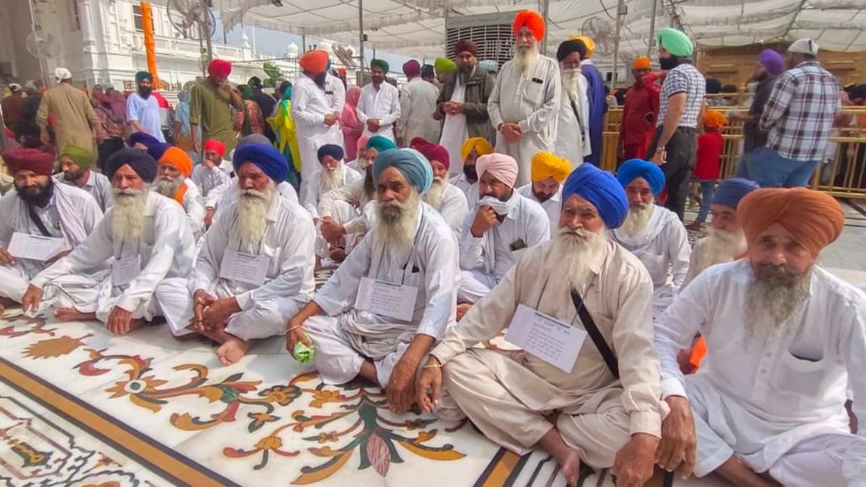 For the first time the entire village appeared before Sri Akal Takht Sahib