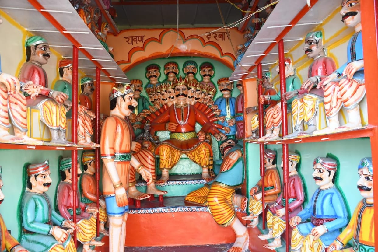 Ravana Temple in Lucknow: Worship is done every year on Dussehra, the tradition has been going on for 123 year