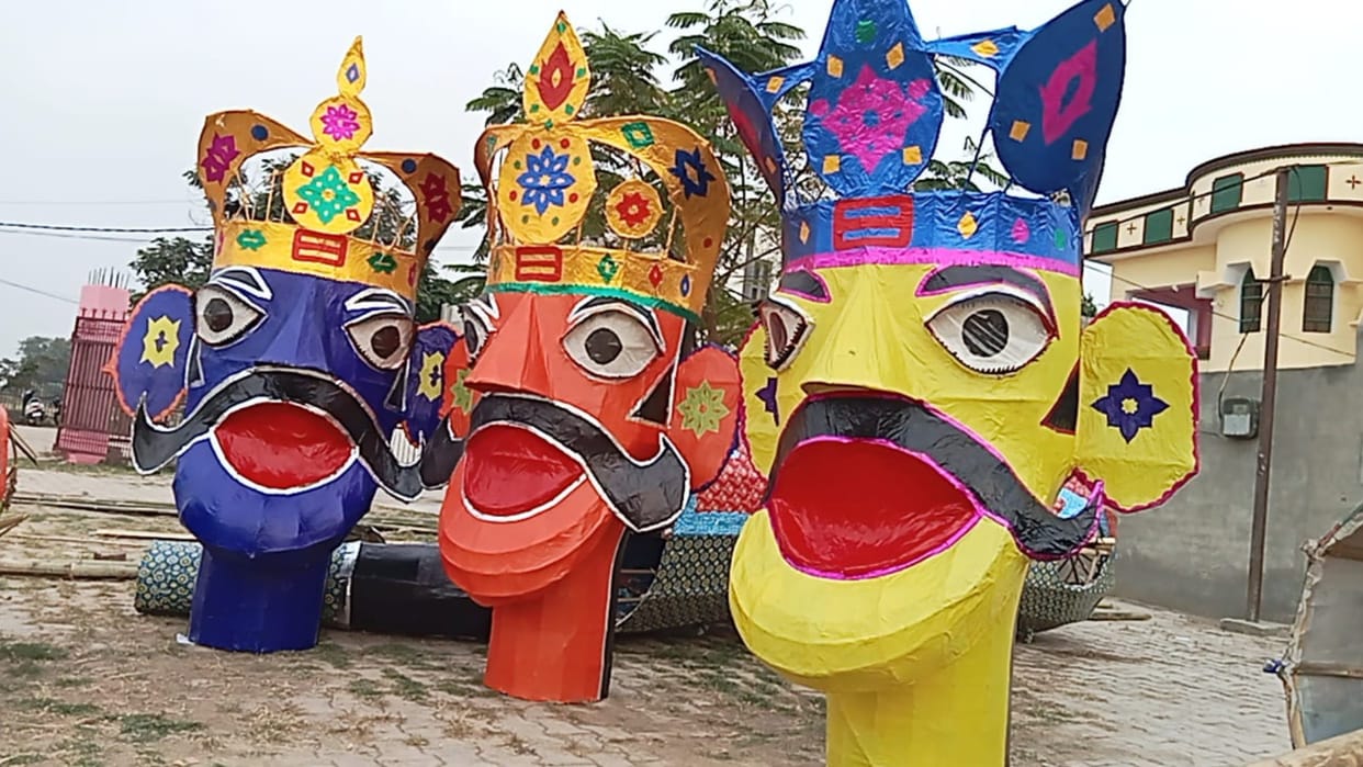Jhajjar: 51 feet effigy of Ravana will be burnt