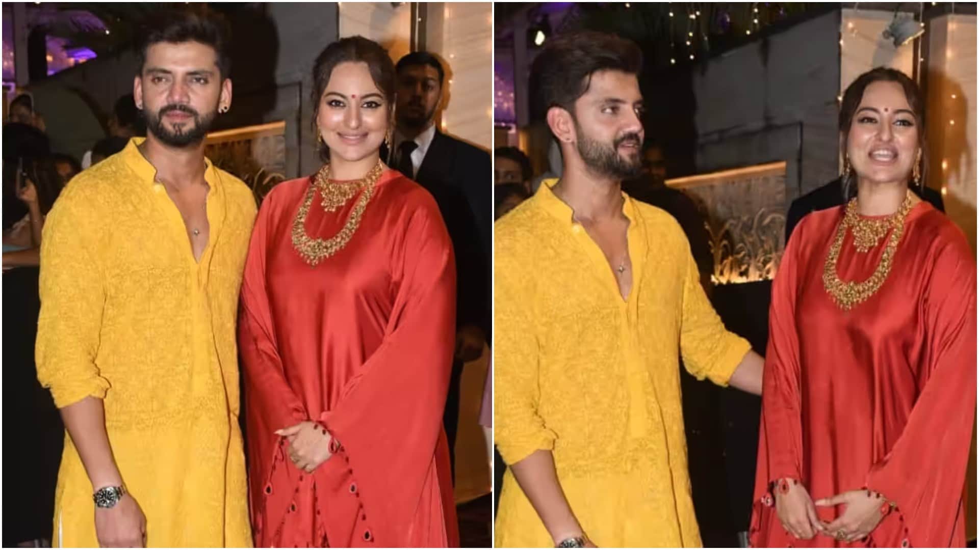 katrina kaif Janhvi Kapoor Kriti Sanon and others stars attend Kalyanaraman family Navratri Puja See Photos