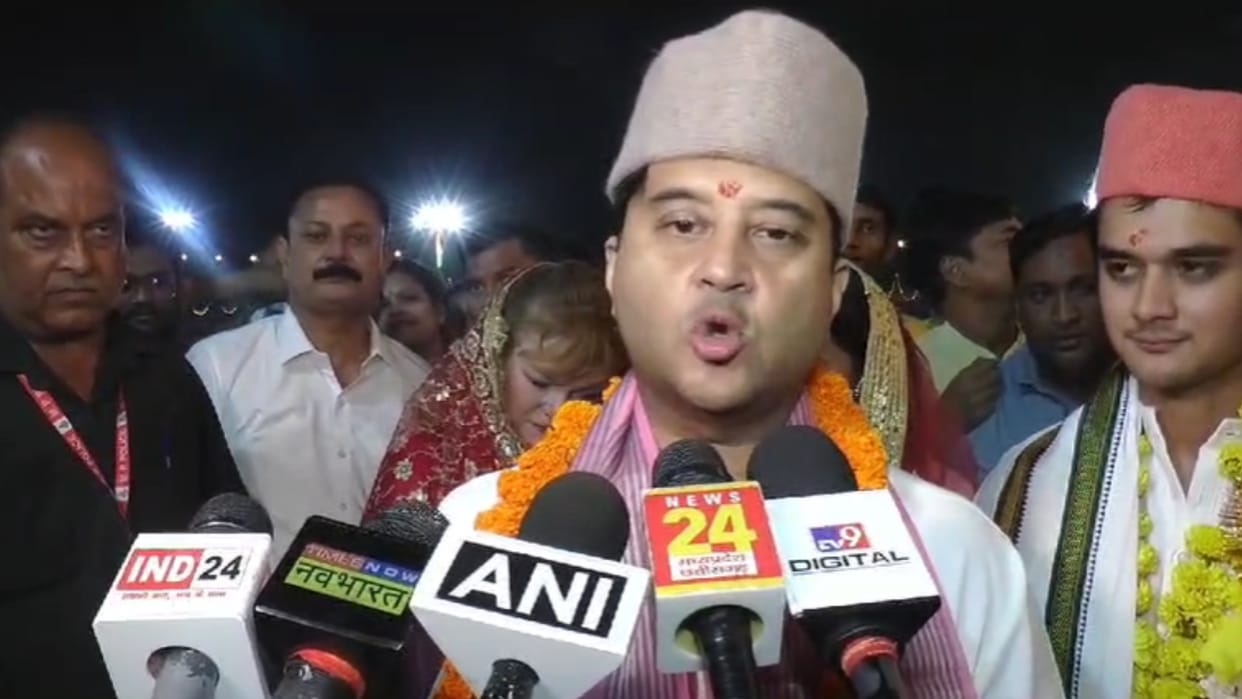 Gwalior: Scindia statement on Gyanvapi case said- My ancestors protected the Shivalinga in the well of temple