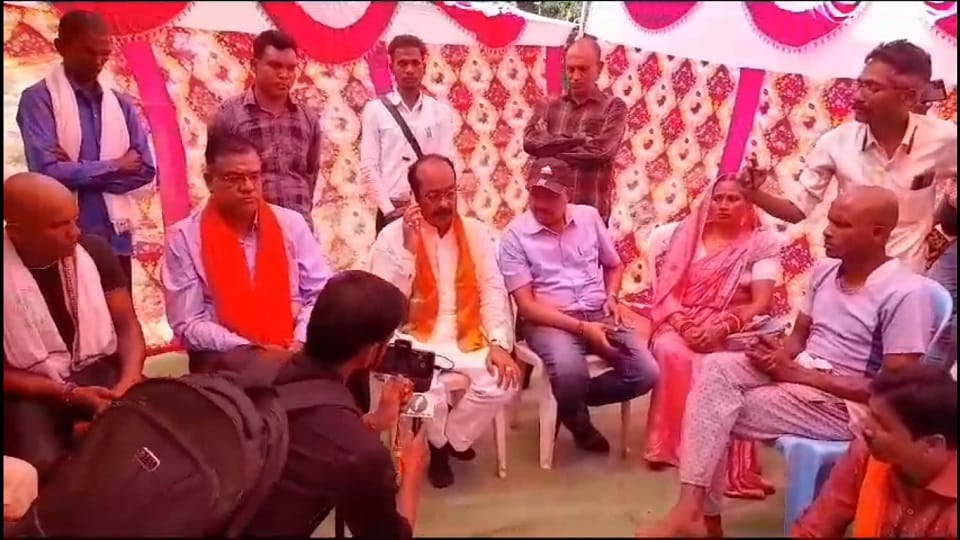 Case of murder of BJP leader Sao met the family of Birjhu Taram