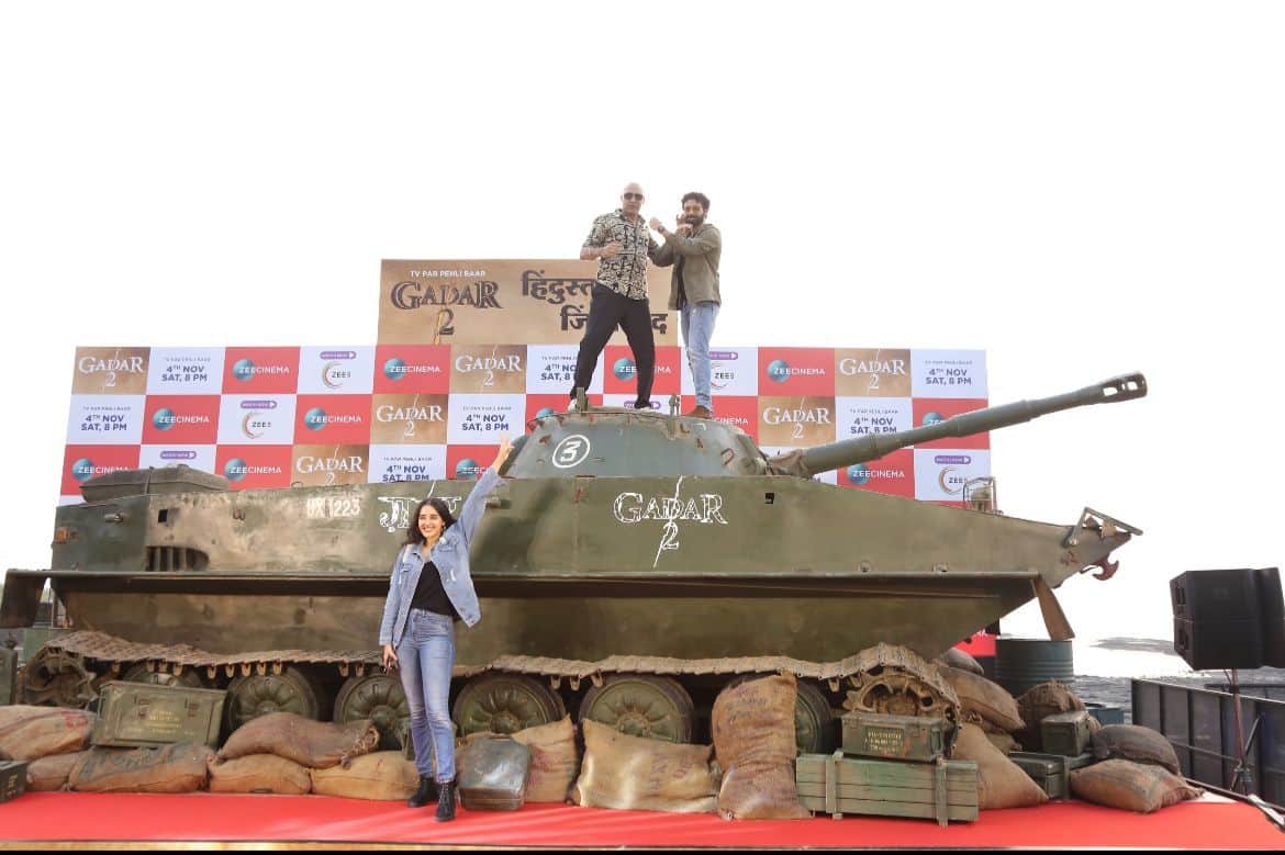 Sunny Deol Movie Gadar 2 turn on television after theater and OTT know TV premiere will be held