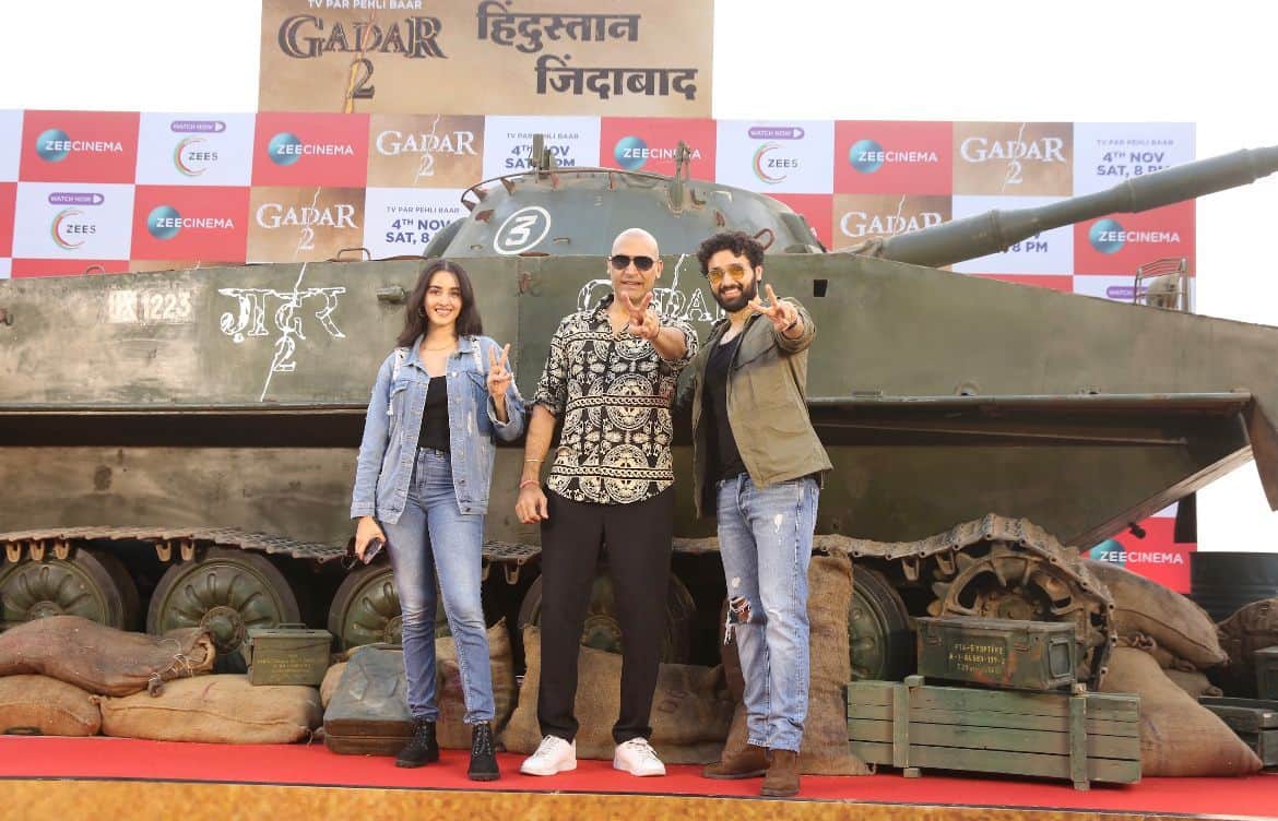 Sunny Deol Movie Gadar 2 turn on television after theater and OTT know TV premiere will be held