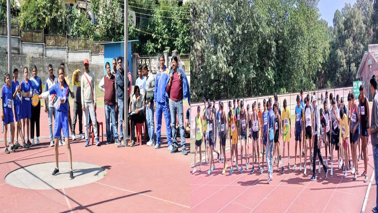 Under-19 Athletes Meet Hamirpur, Suhani, Aditya first in long jump competition