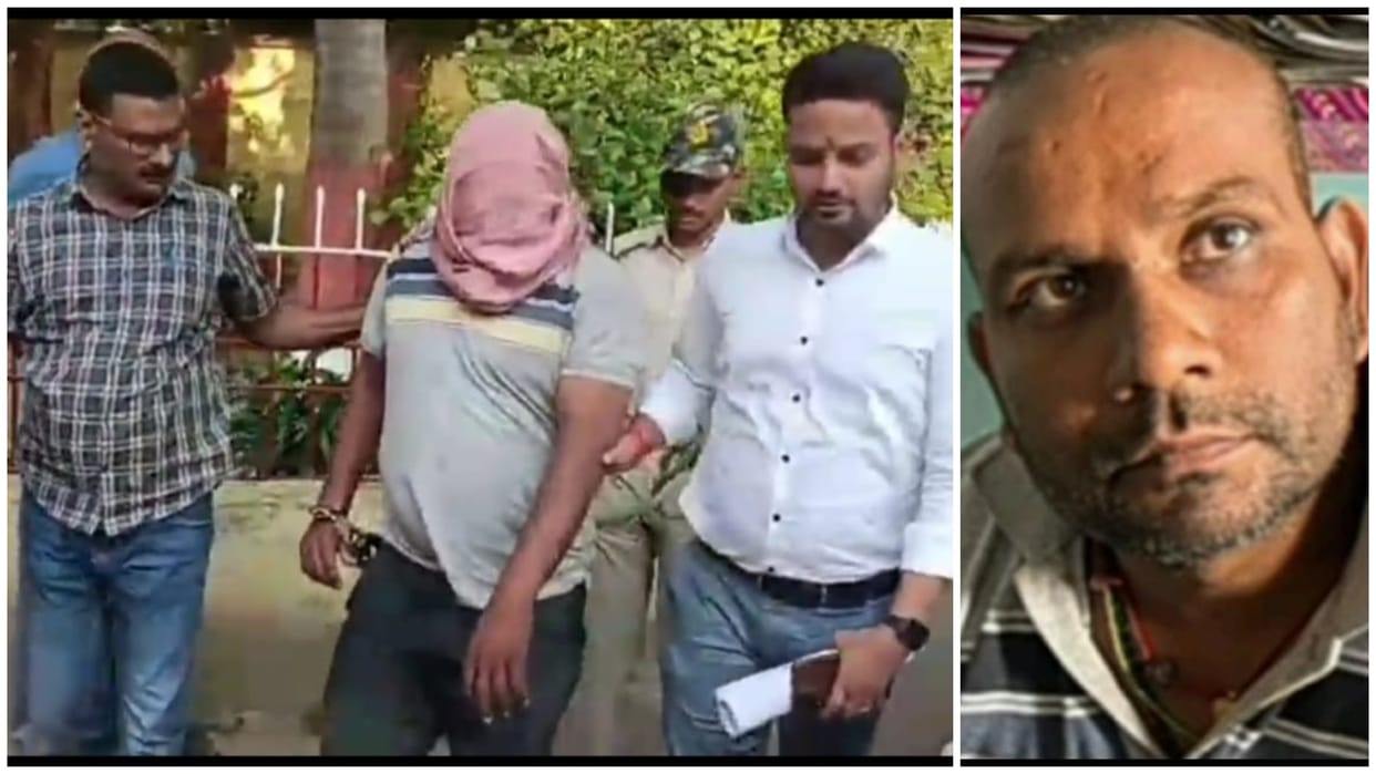 Bihar police arrested 50 thousand rupees rewarded and massacre accused mohan thakur