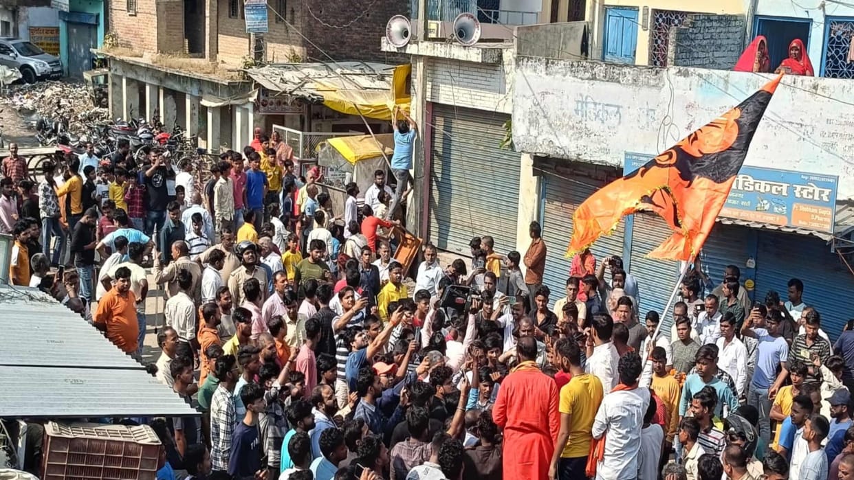 Woman raised anti national slogans in Devi Jagran at Basti