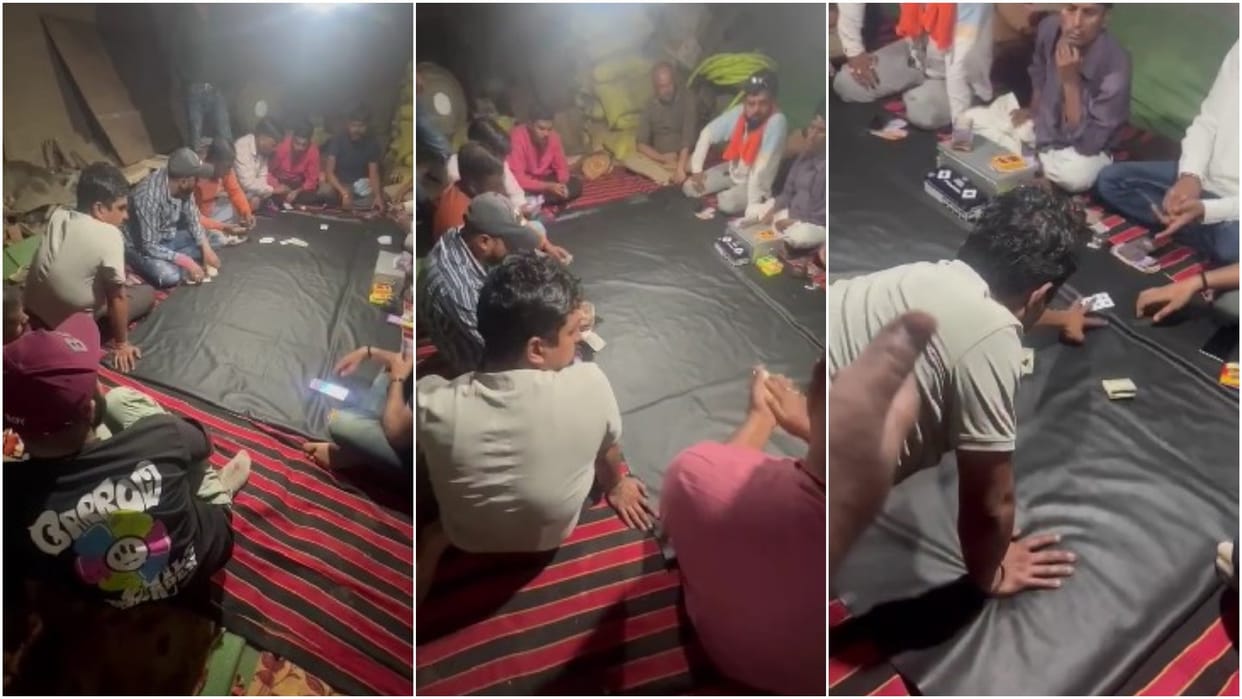 Katni became den of gamblers; Many gambling dens are operating at different places, video of one has surfaced