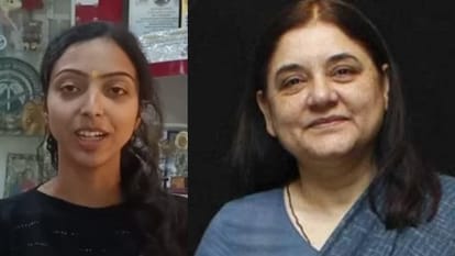 Uttarakhand News Maneka Gandhi Appreciate Khushi from Uttarkashi for animals Sewa