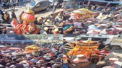 International Kullu Dussehra begins, bhagwan Raghunath Rath Yatra, Devlu arrives with gods dancing and singing