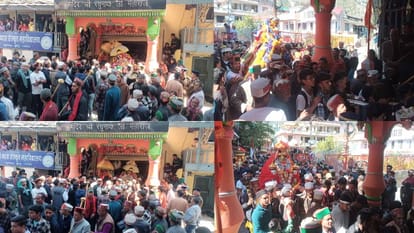 International Kullu Dussehra begins, bhagwan Raghunath Rath Yatra, Devlu arrives with gods dancing and singing