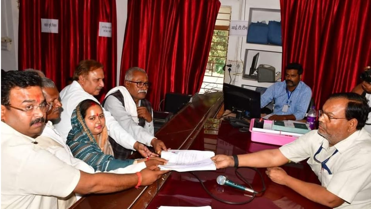 MP Election 2023: Congress candidate Kalpana Verma filed nomination, MLA owns more property than her husband