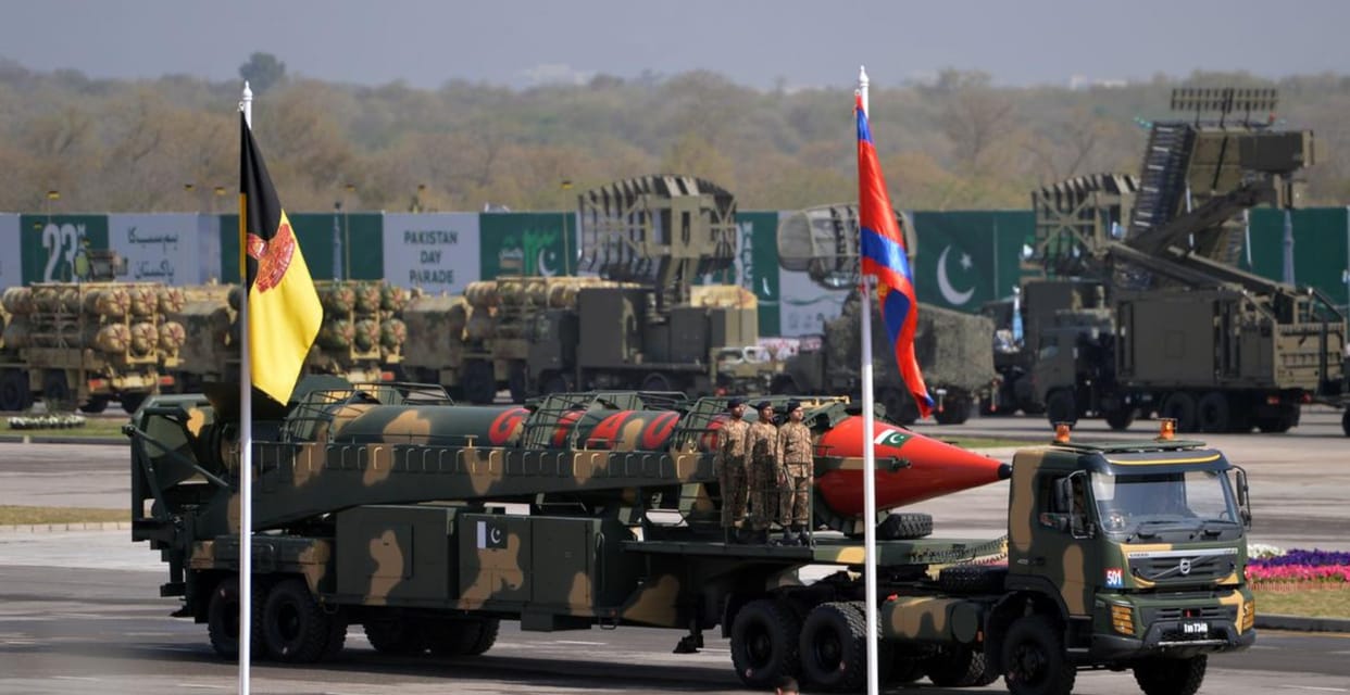 pakistan army successfully conducts training launch of ghauri weapon system