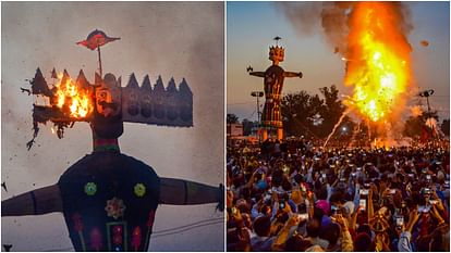 Dussehra in pictures Festivals celebrated across India Vijayadashami Durga Puja celebrated with enthusiasm