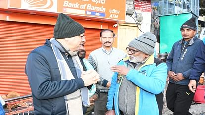 Chief Minister Pushkar Singh Dhami played cricket in Nainital