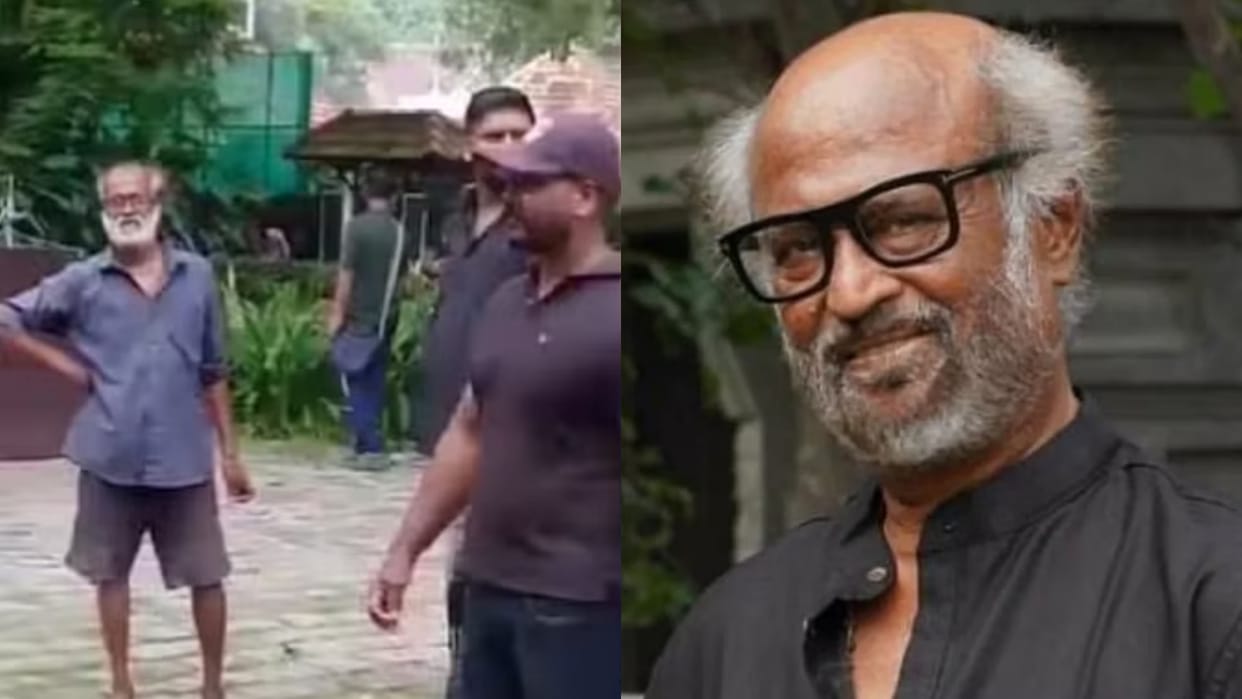 Rajinikanth doppelganger Sudhakar prabhu Video went Viral on social media he sells tea in Kerala