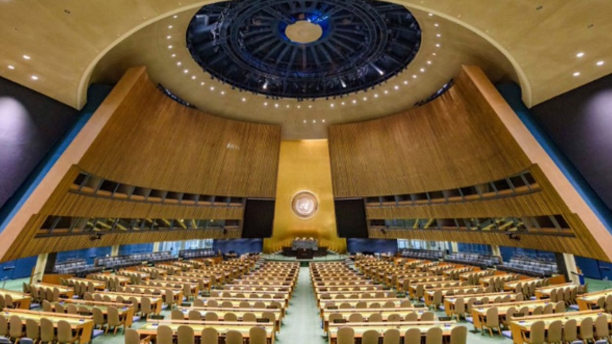 United Nation General Assembly president Dennis Francis Emergency Special Session of the UNGA