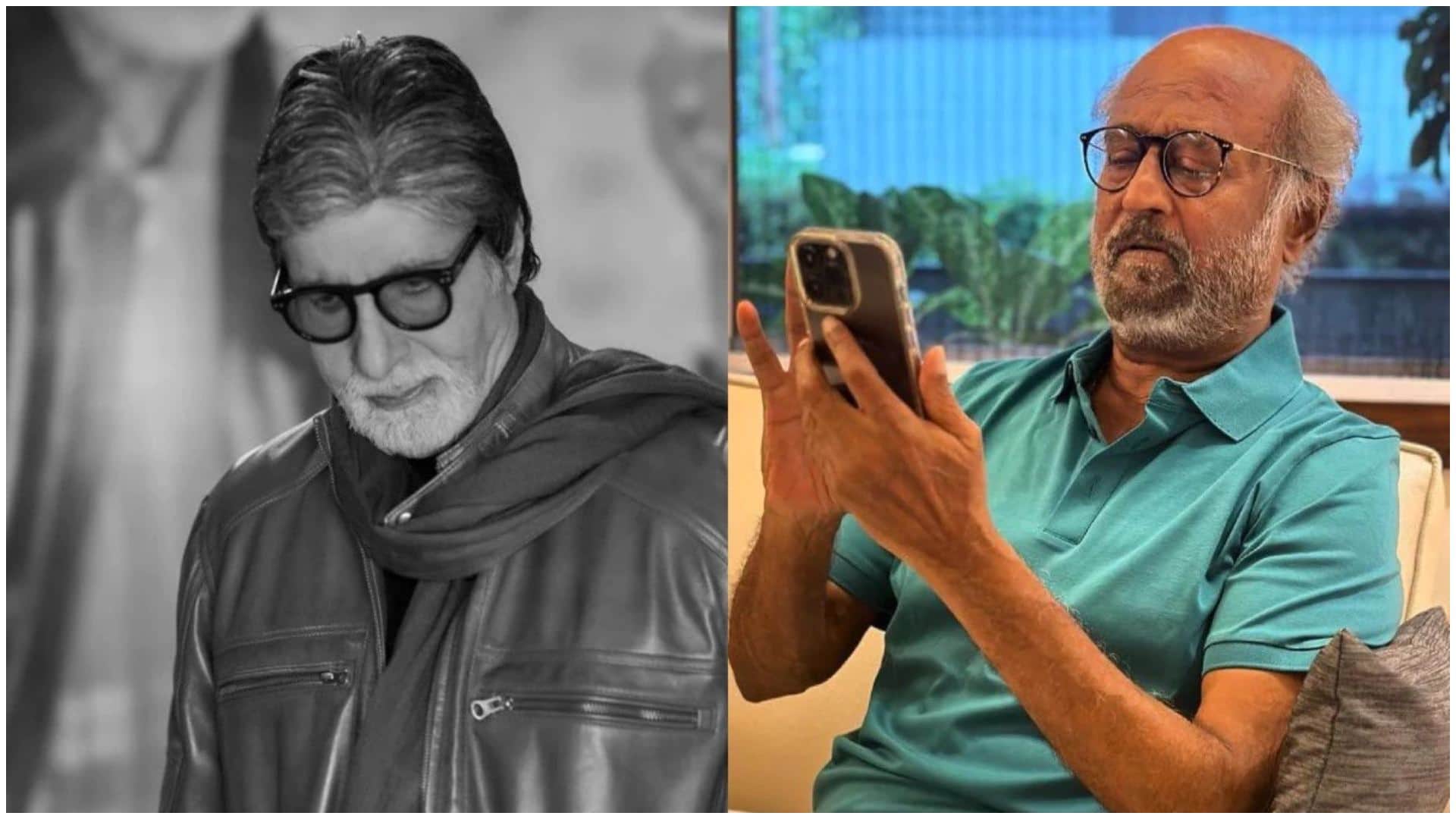 Rajinikanth is Excited To working again with Amitabh Bachchan After 33 years In Thalaivar 170