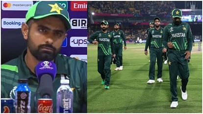 Babar Azam Private Chat  Leaked On Pakistan TV on PCB Zaka Ashraf, Social Media; Waqar Younis angry WC 2023