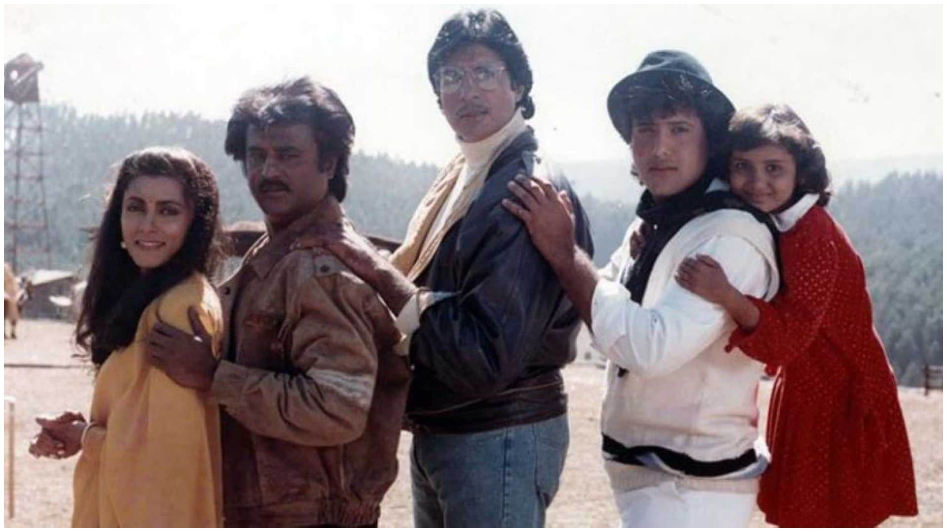 Rajinikanth is Excited To working again with Amitabh Bachchan After 33 years In Thalaivar 170