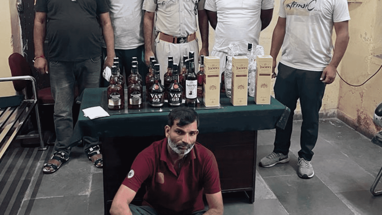 Coach attendant arrested in connection with liquor being taken to Gujarat in Jammu Tawi Express