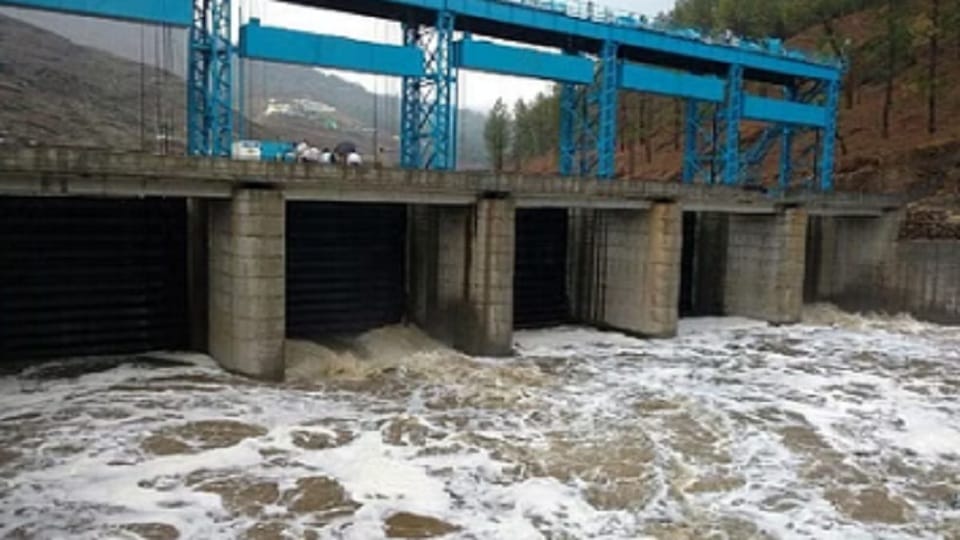 Kosi Barrage water reduced by 45 lakh liters in eight years in almora