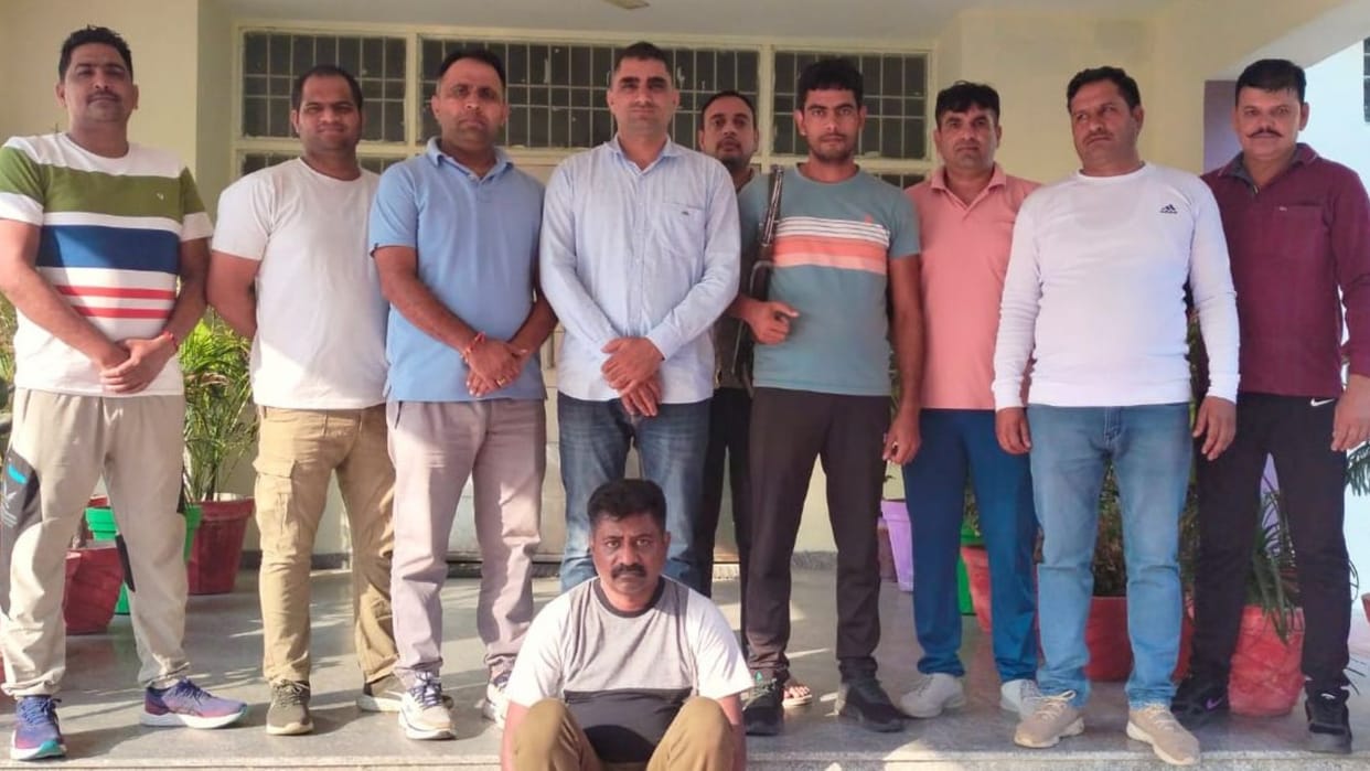 Bhiwani CIA arrested accused Satish George from Mumbai in the Baptist Missionary land sale case