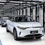 Leapmotor Electric Car in Jinhua Car Plant