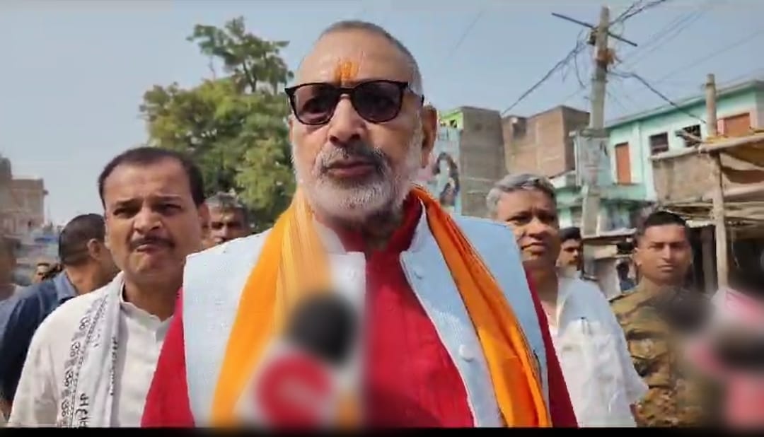 Bihar News : After community tension, Union Minister Giriraj Singh asked questions to CM Nitish Kumar Bihar