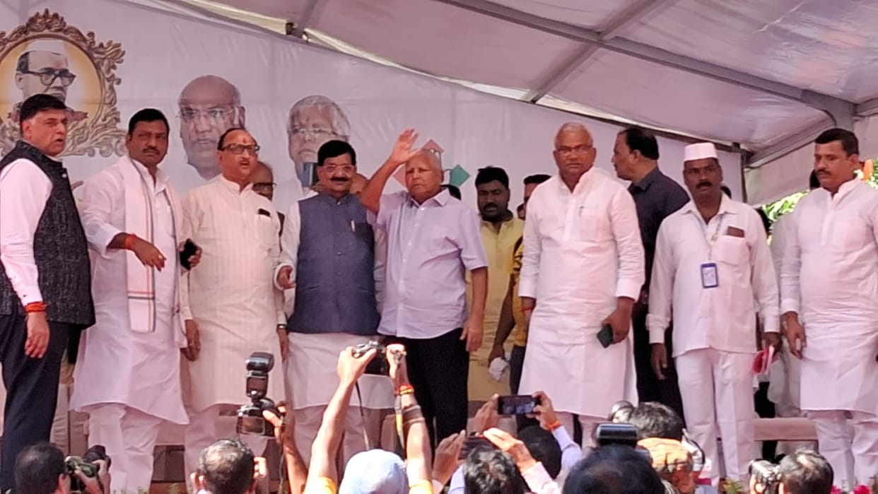 CM Nitish Kumar did not arrive on the call of Congress, Lalu Yadav was cheered, Shri Babu Jayanti, Patna News