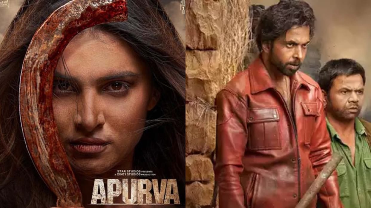 Apurva trailer out Tara sutaria romance with Dhairya Karwa film released on 15 november