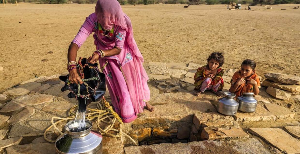 un report warns india reaching groundwater depletion tipping point north west area on top