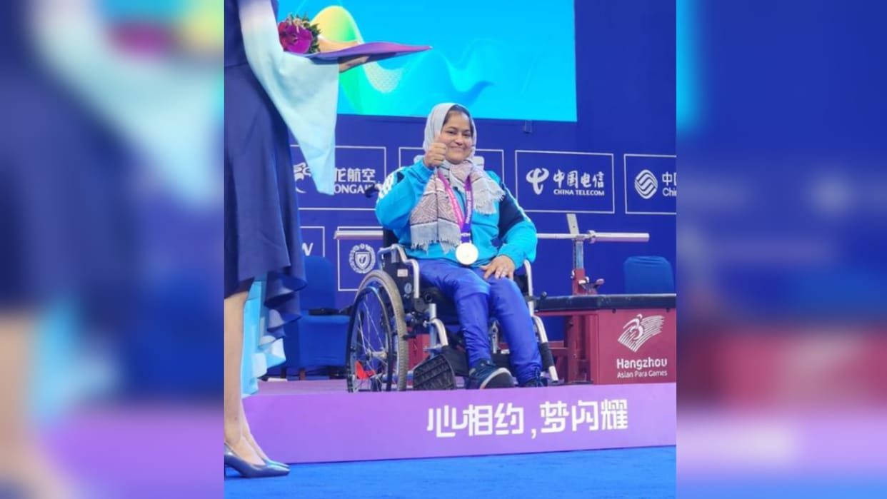 Zainab wins silver in Para Asian games, once had nomoney for tuition,