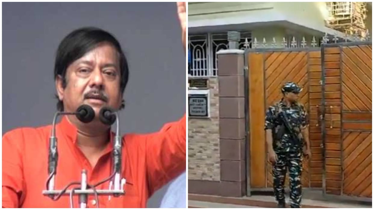 ED raid underway at the residence of state's minister Jyotipriya Mallick in Kolkata