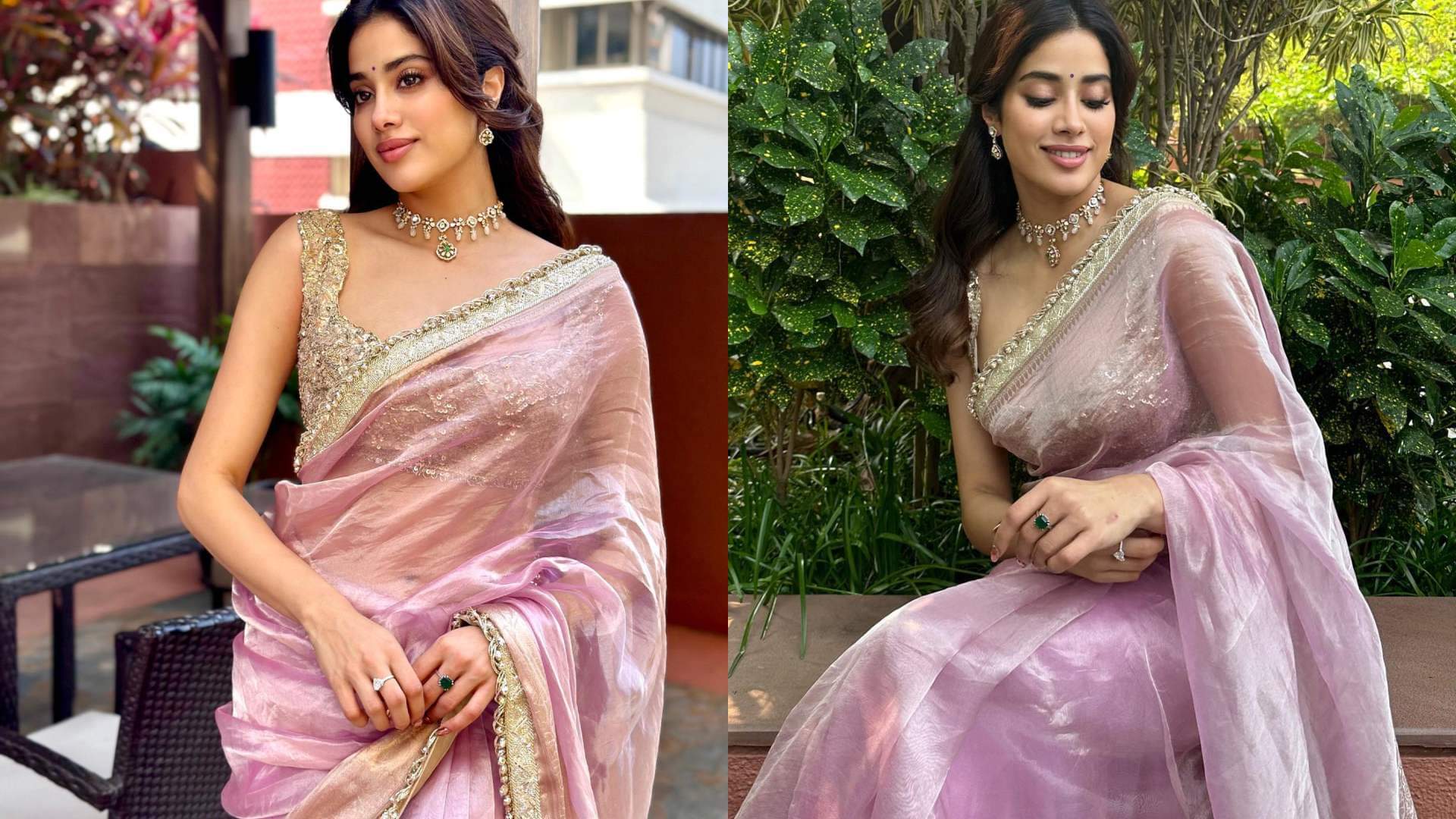 Karwa Chauth 2023 Saree Styling Tips for woman how to wear tissue saree