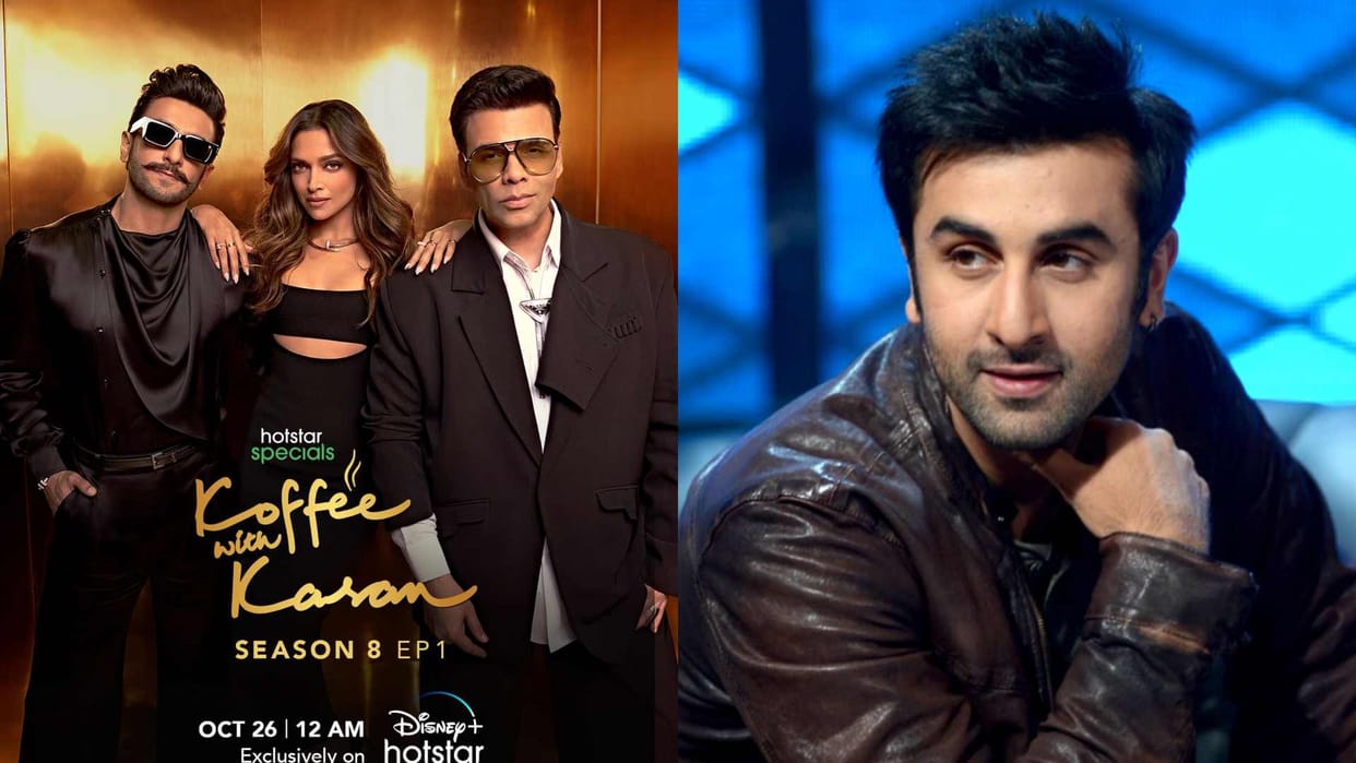 Koffee with karan 8 filmmaker make sangam remake with deepika padukone ranveer singh and ranbir kapoor