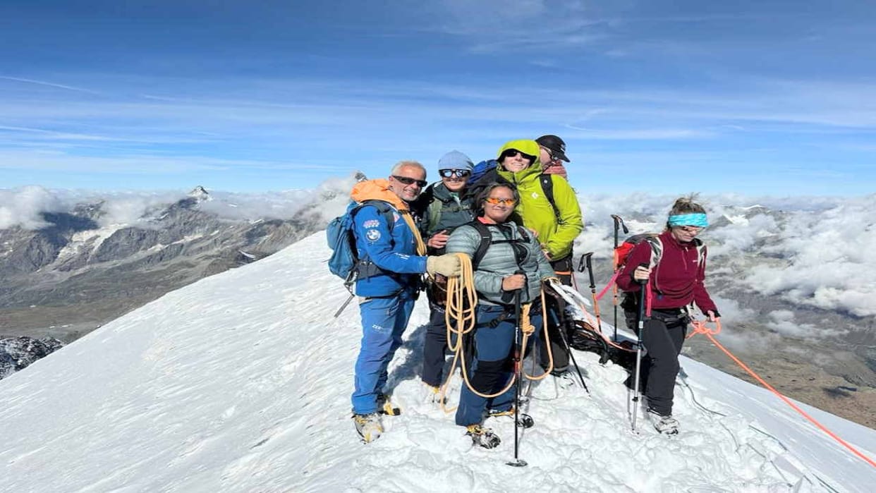 Manali's Krishna Thakur conquered 13,661 feet high Brighthorn peak