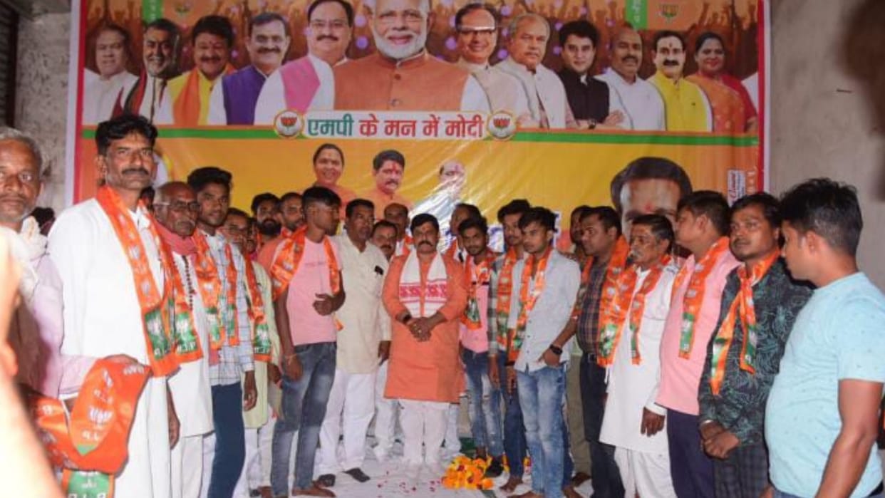 MP KP Yadav who participated in the nomination of BJP candidate targeted Congress
