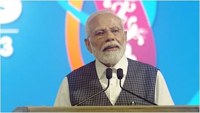 PM Modi: पीएम मोदी बोले- भारत ओलंपिक की मेजबानी को तैयार, स्पोर्ट्स से लेकर स्पेस तक और शान से लहराएगा तिरंगा PM Modi said - India is ready to host the Olympics, from sports to space and the tricolor will wave with pride