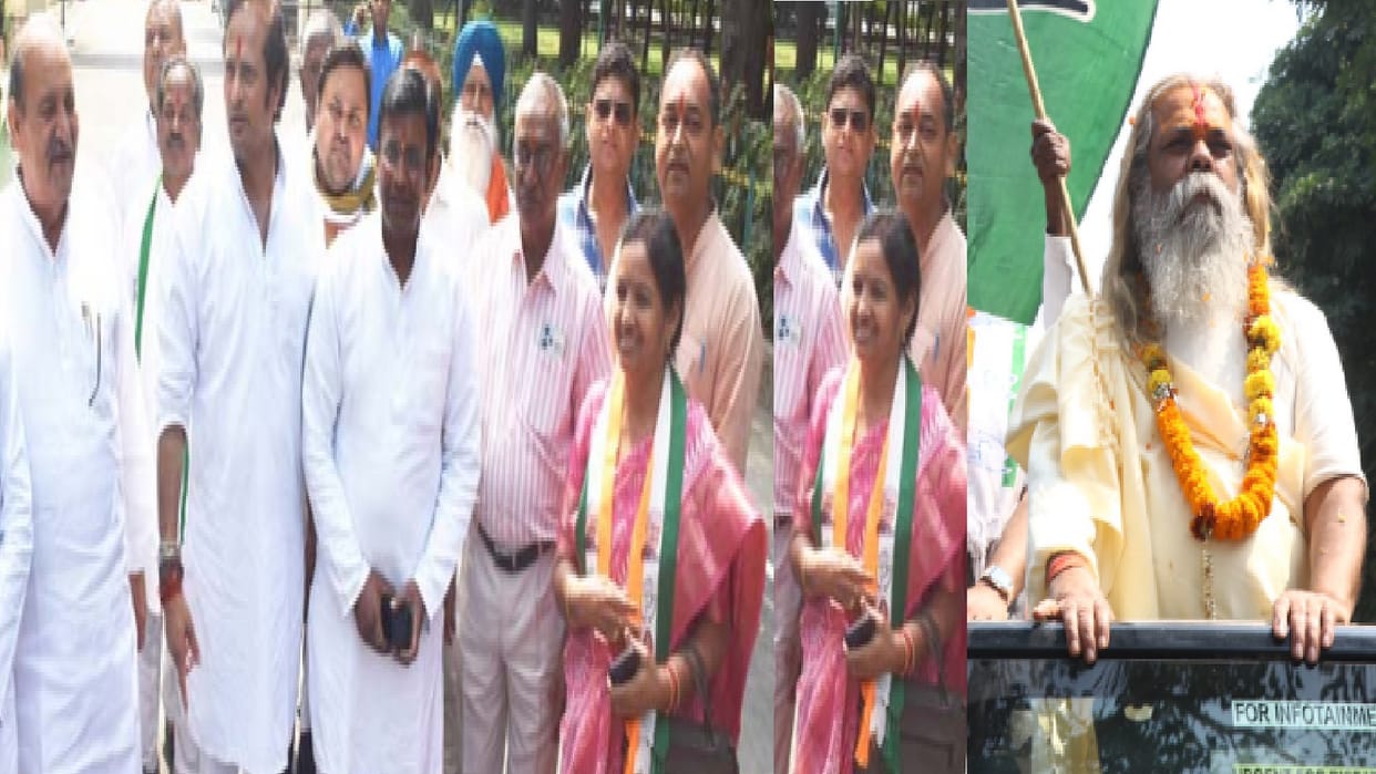 CG Election 2023: 7 Congress candidates filed nomination in Raipur, CM Bhupesh also participated