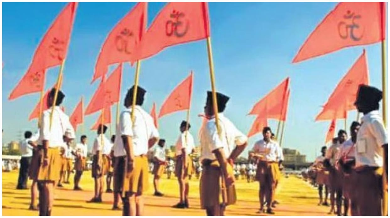 RSS said Attempts to spread anarchy before LS polls restarted under pretext of farmers' stir