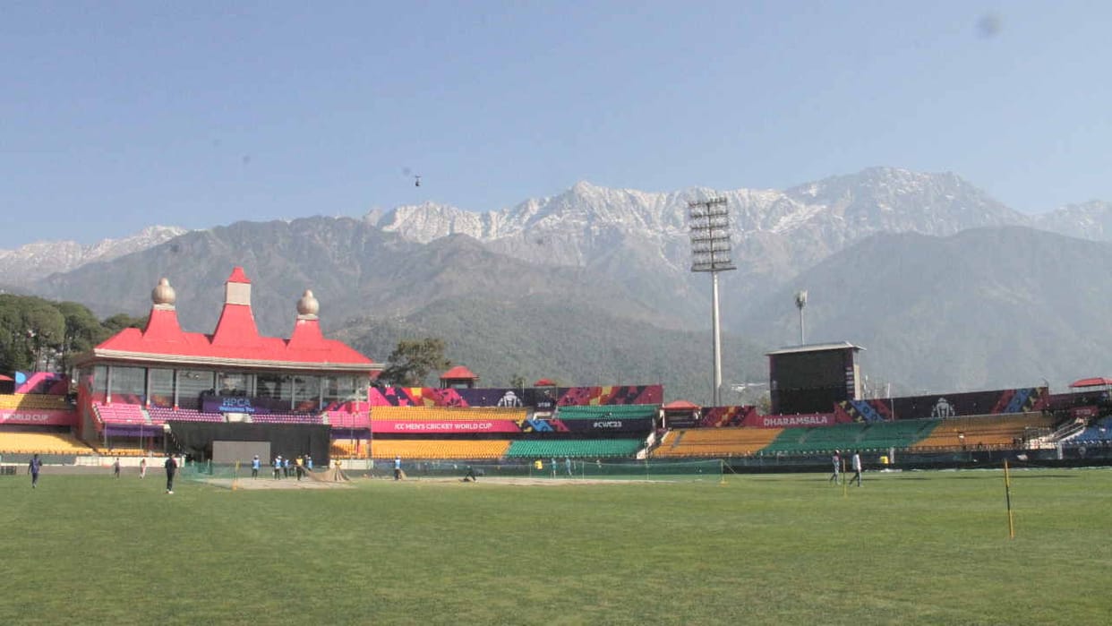 aus vs nz: The last match of the cricket World Cup will be exciting in Dharamshala, the stadium will also be p